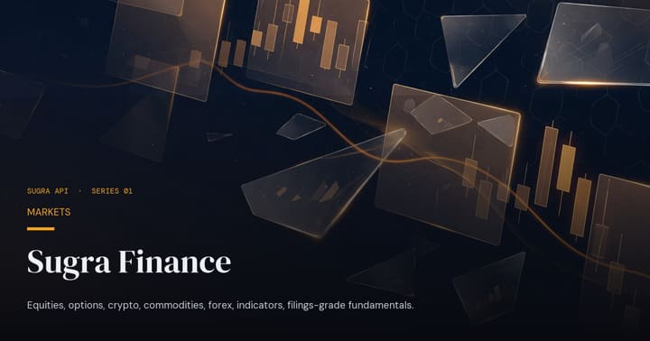 Sugra Finance - the regulatory layer under the quote