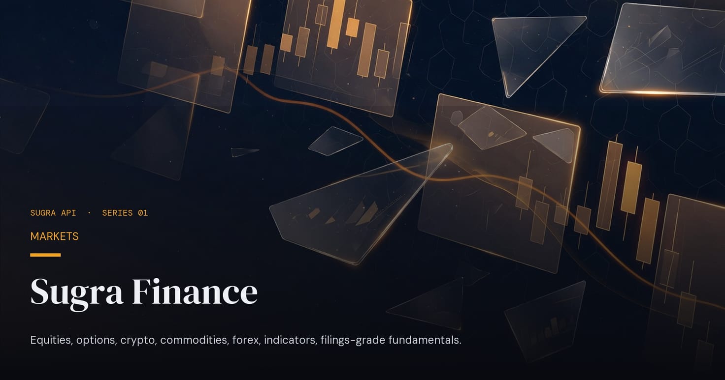 Sugra Finance - the regulatory layer under the quote